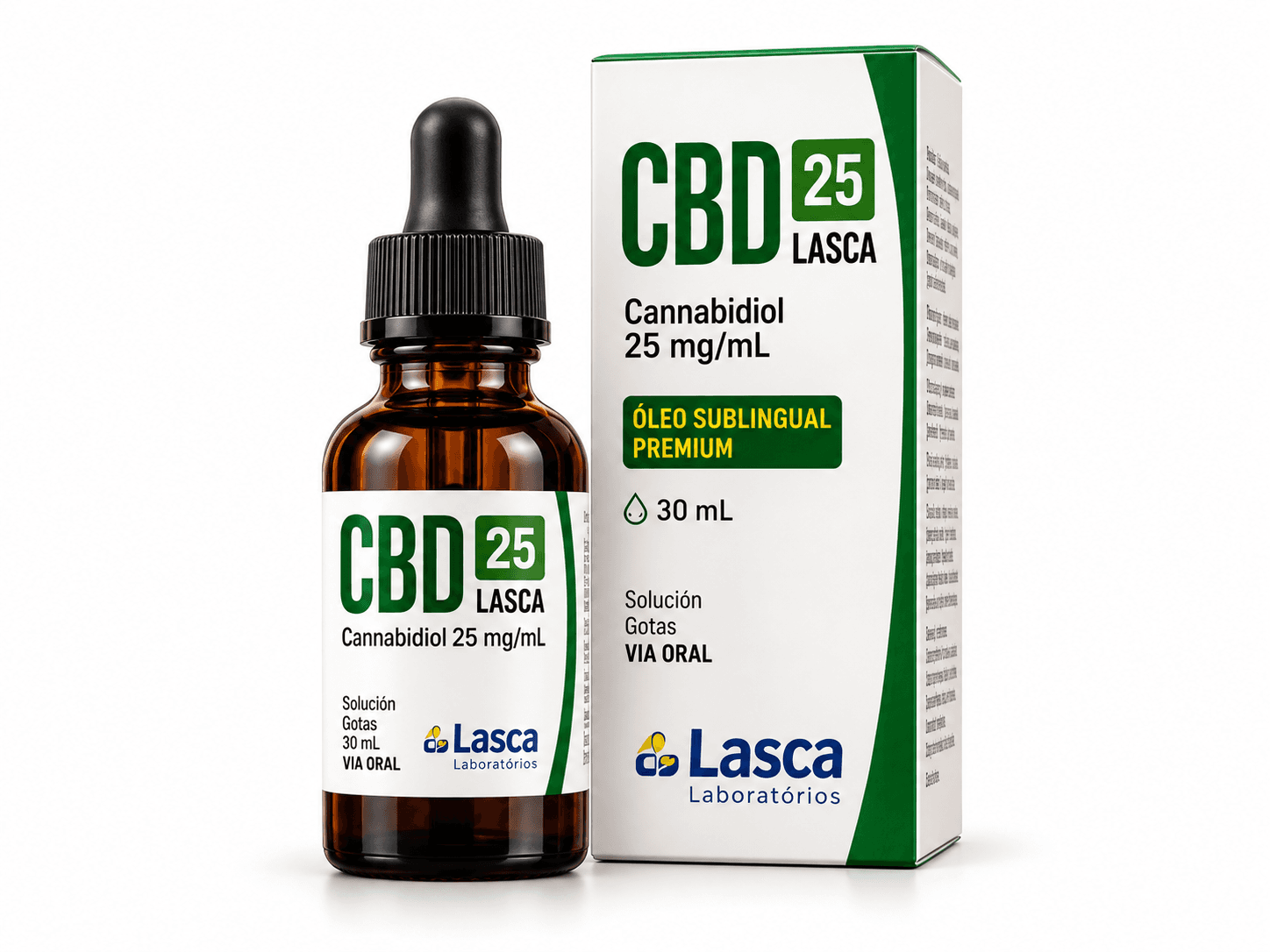 Canabidiol Lasca — 25 mg/mL — 30 mL