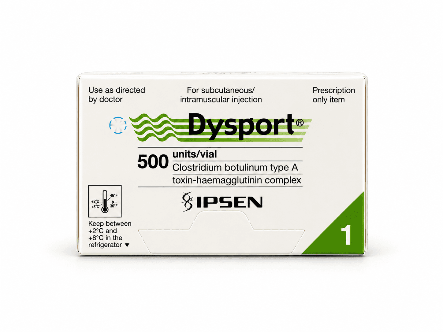 Dysport — 500 U