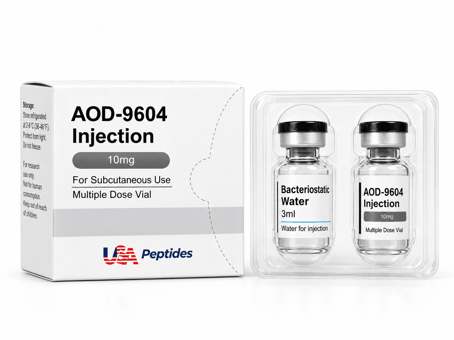 USA Peptides AOD-9604 10mg