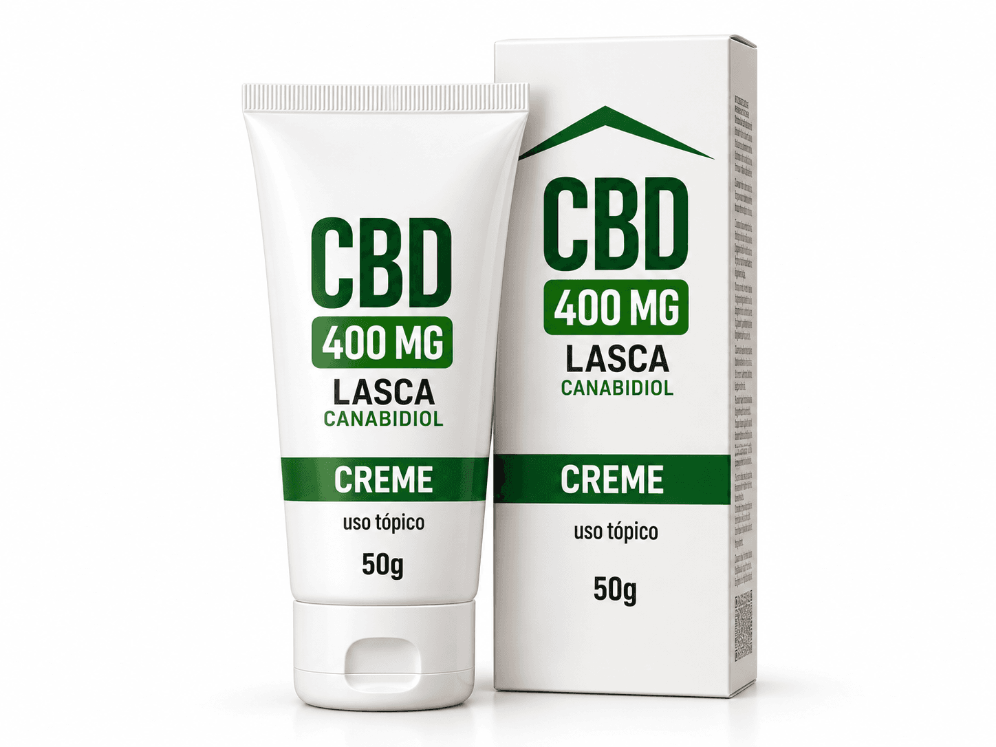 Canabidiol Lasca Creme — 400 mg — 50 g