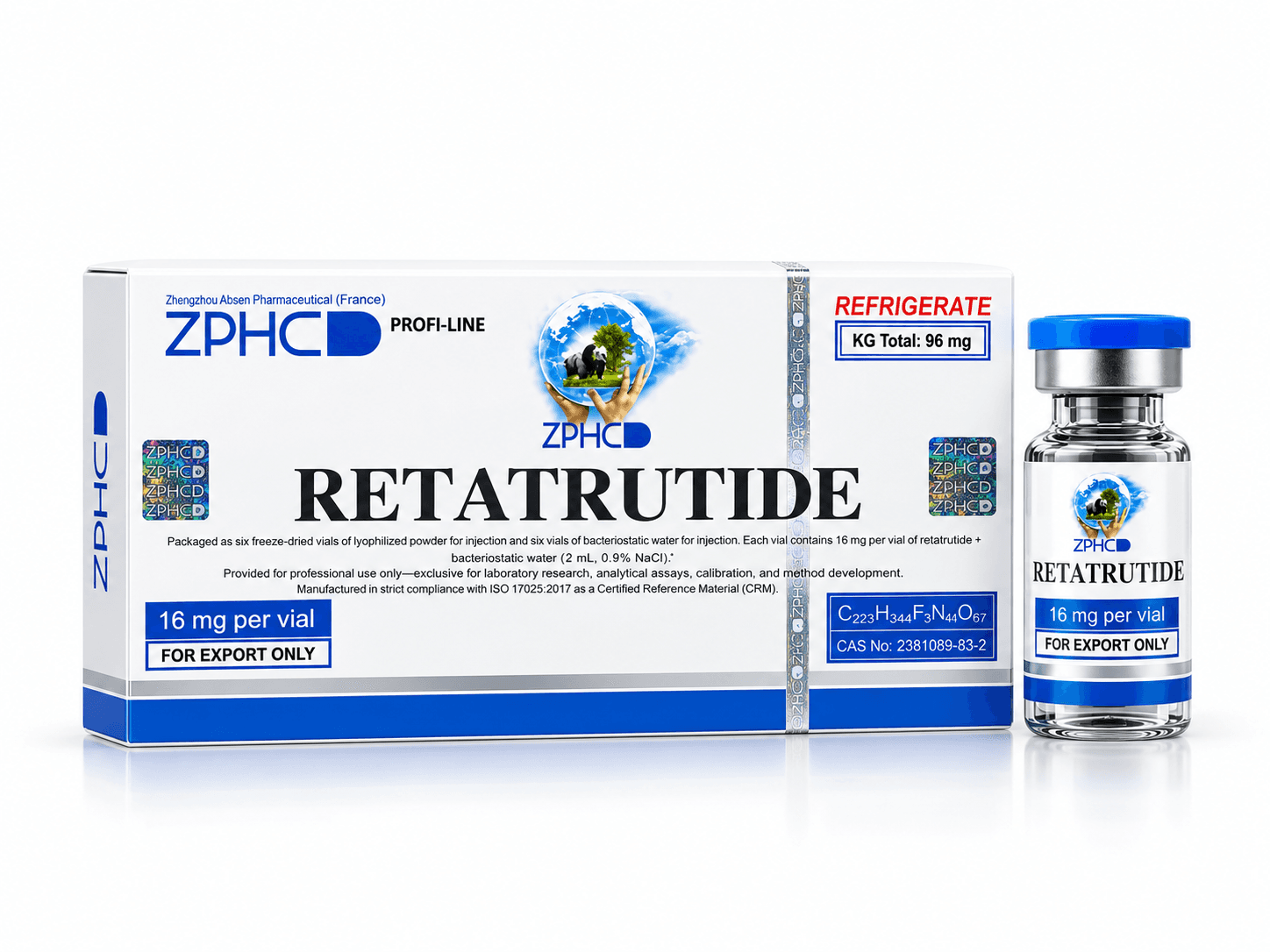 ZPHC Retatrutide 80mg — 05 Vial